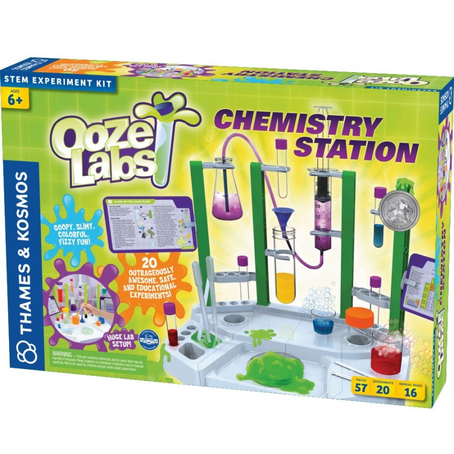 Science Toys & Kits Thames & Kosmos | Ooze Labs Chemistry Station