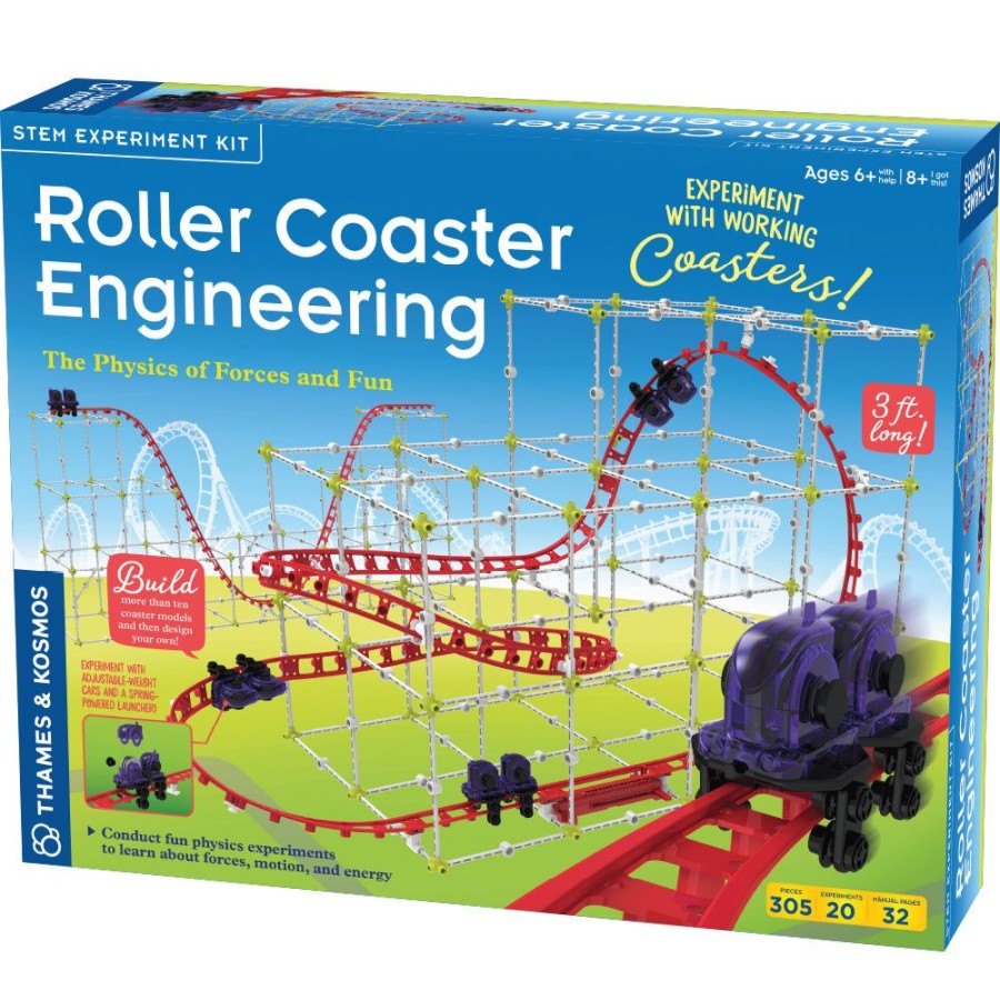 Science Toys & Kits Thames & Kosmos | Roller Coaster Engineering