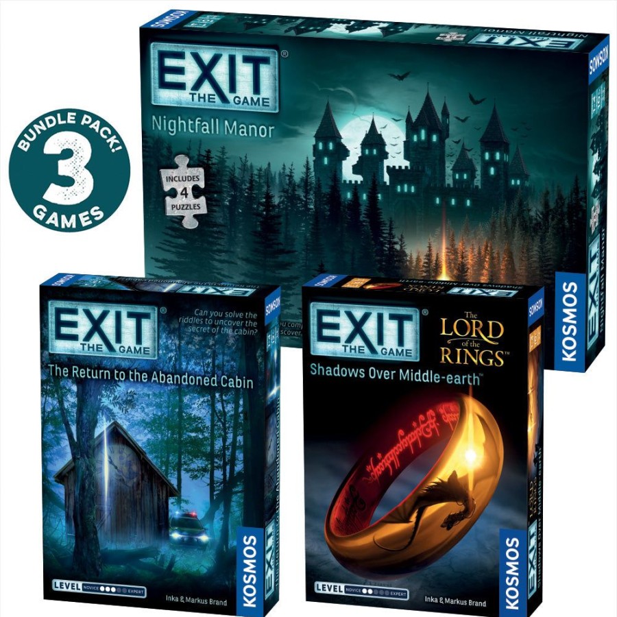 Gift Sets & Bundles Thames & Kosmos | The Game, Return To The Abandoned Cabin, Nightfall Manor, Lord Of The Rings: Shadows Over Middle-Earth