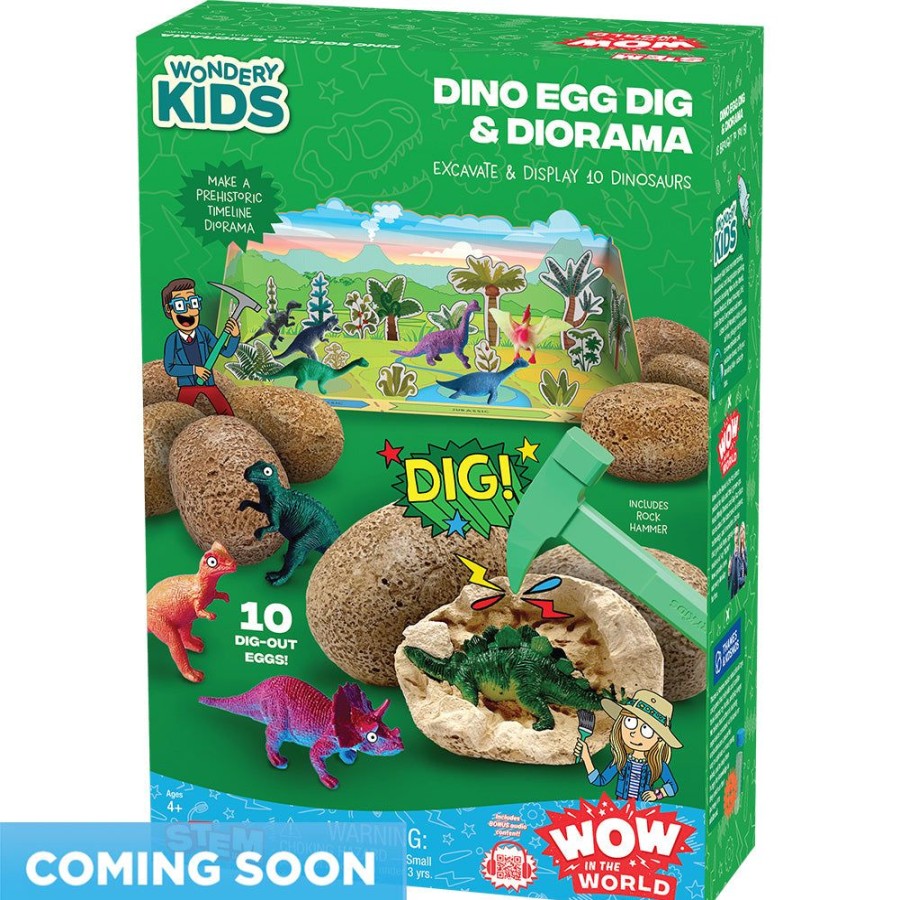 Science Toys & Kits Thames & Kosmos | Wow In The World: Dino Egg Dig & Diorama - Coming In 2024