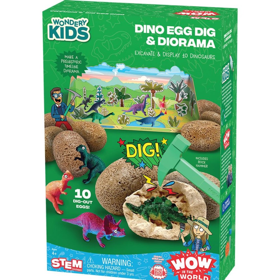 Science Toys & Kits Thames & Kosmos | Wow In The World: Dino Egg Dig & Diorama - Coming In 2024