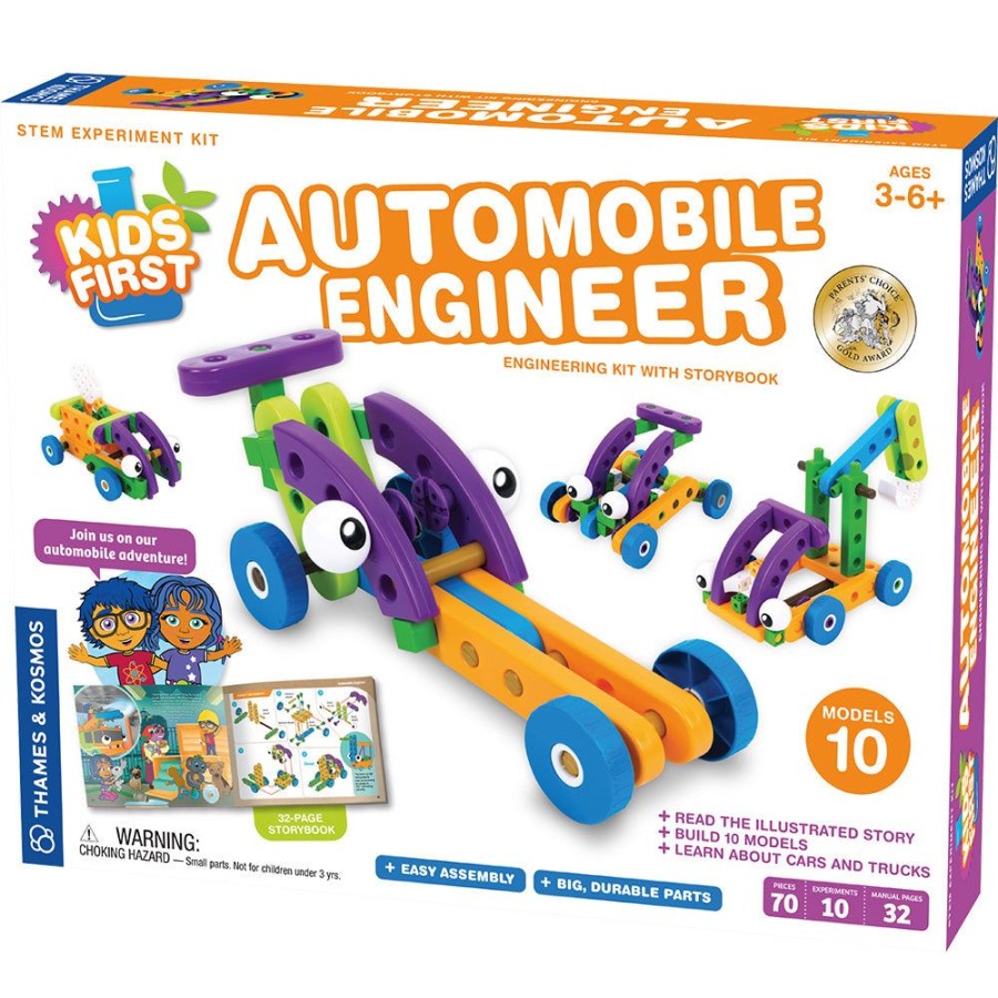 Science Toys & Kits Thames & Kosmos | Kids First Automobile Engineer - Box Version