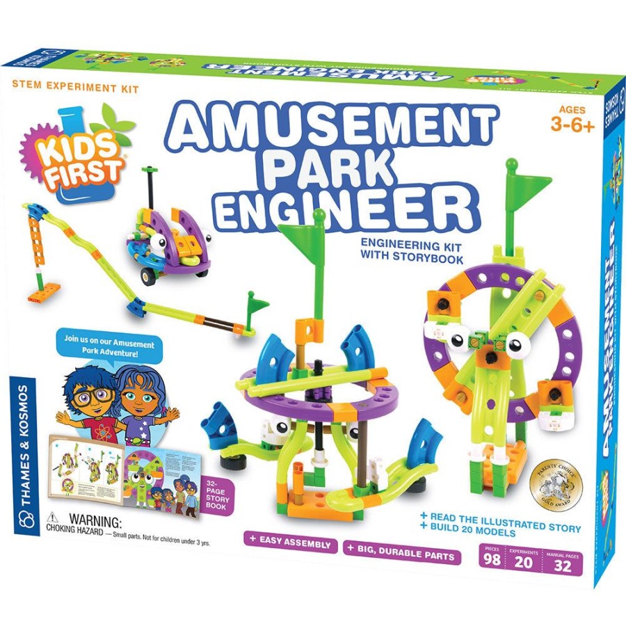 Science Toys & Kits Thames & Kosmos | Kids First Amusement Park Engineer - Box Version