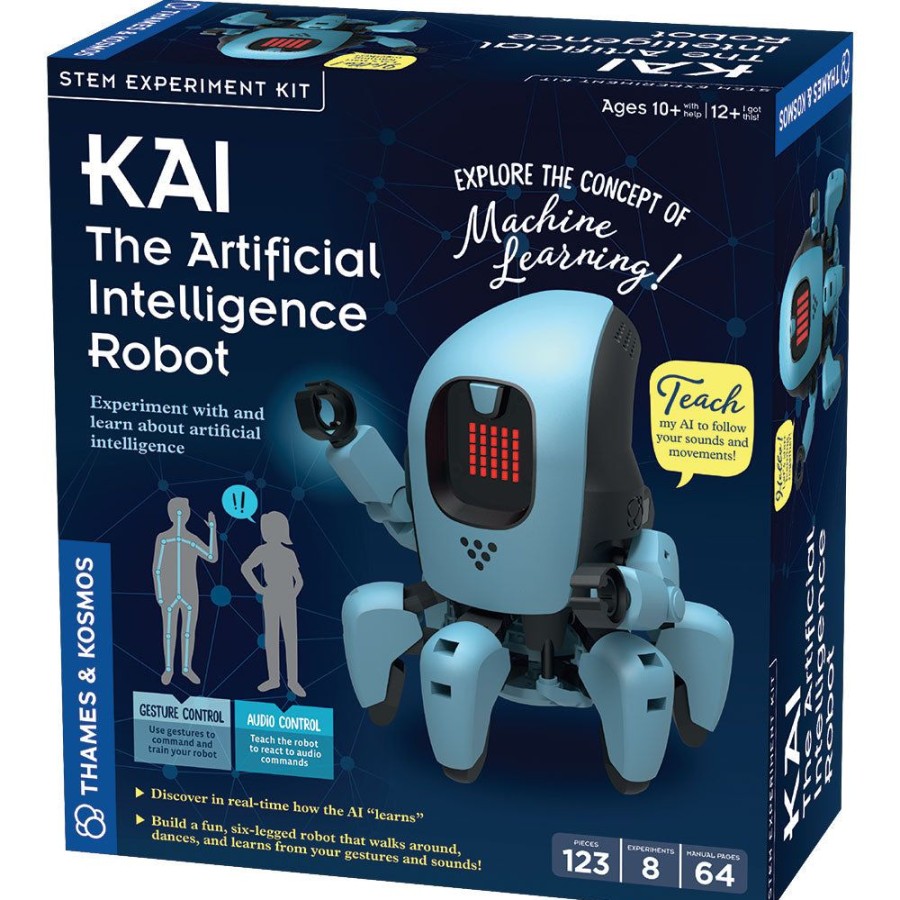 Science Toys & Kits Thames & Kosmos | Kai: The Artificial Intelligence Robot