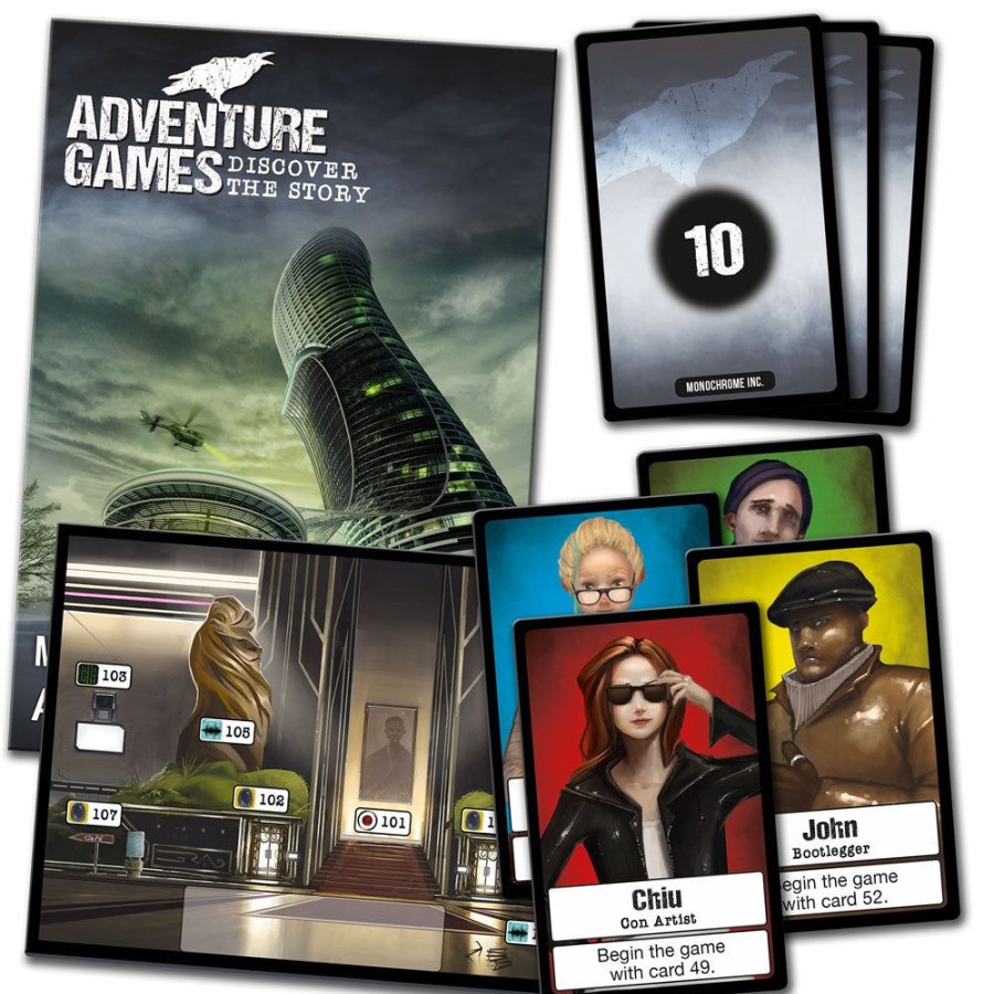 Board Games Thames & Kosmos | Adventure Games: Monochrome Inc.