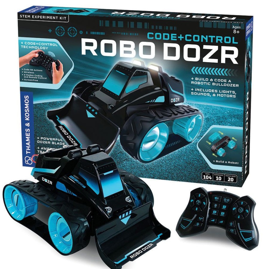 Science Toys & Kits Thames & Kosmos | Code+Control: Robo Dozr