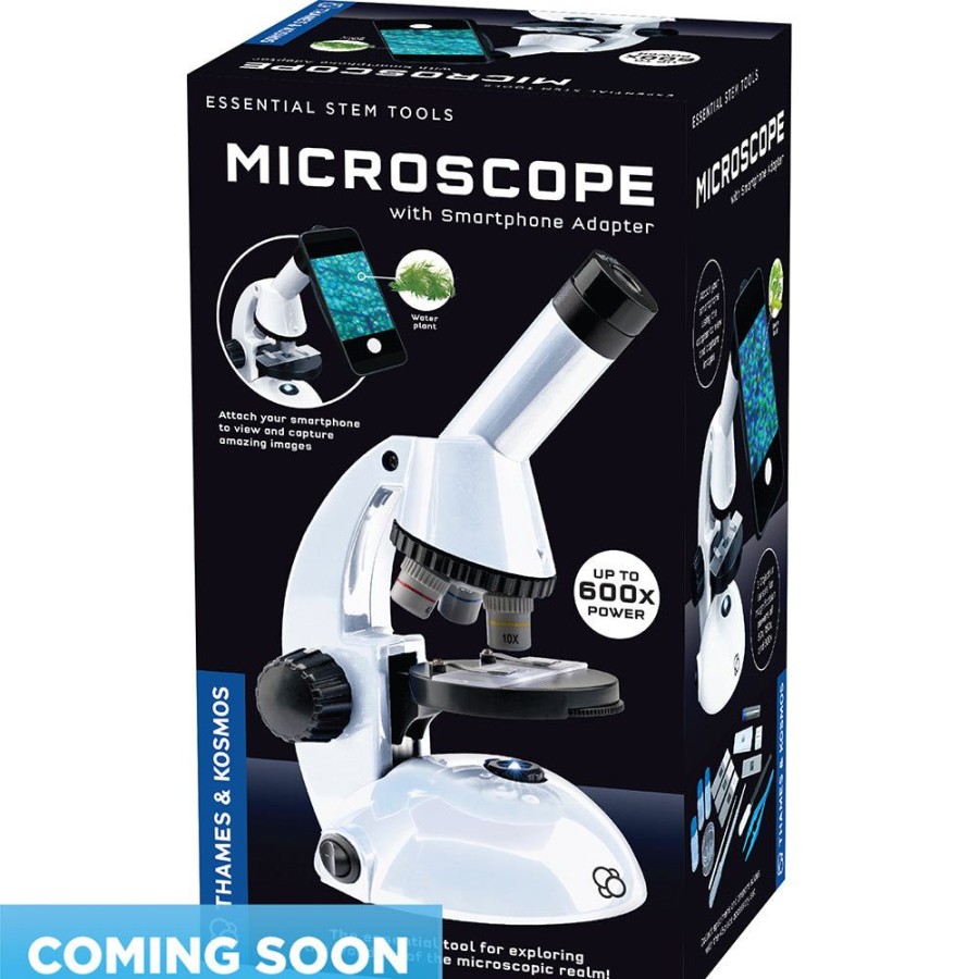 Science Toys & Kits Thames & Kosmos | The Thames & Kosmos Microscope (With Smartphone Adapter) - Coming Summer 2024