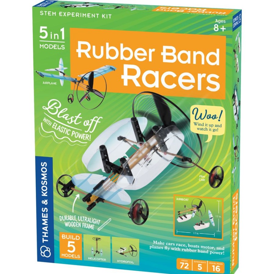 Science Toys & Kits Thames & Kosmos | Rubber Band Racers