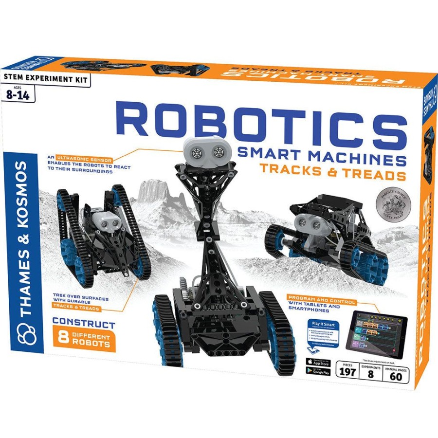 Science Toys & Kits Thames & Kosmos | Robotics: Smart Machines - Tracks & Treads