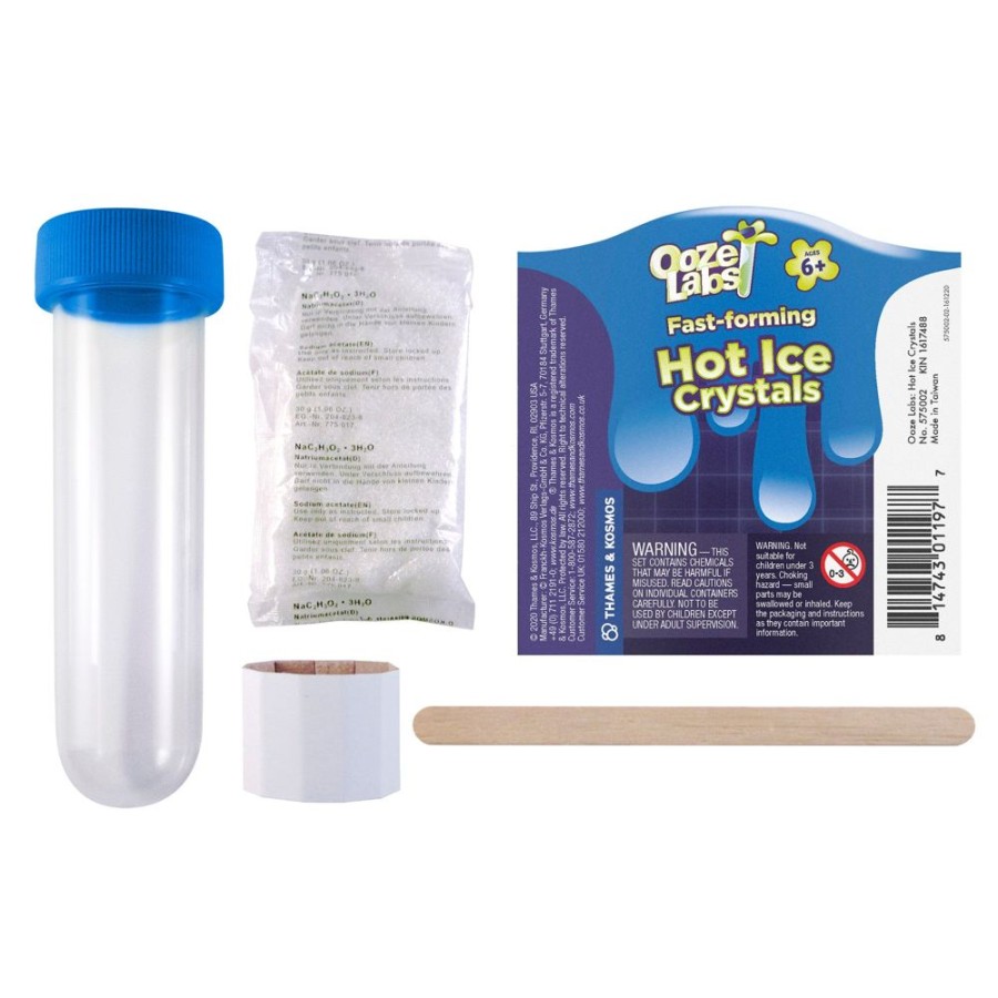 Science Toys & Kits Thames & Kosmos | Ooze Labs 2: Hot Ice Crystals | Bundle Of Six