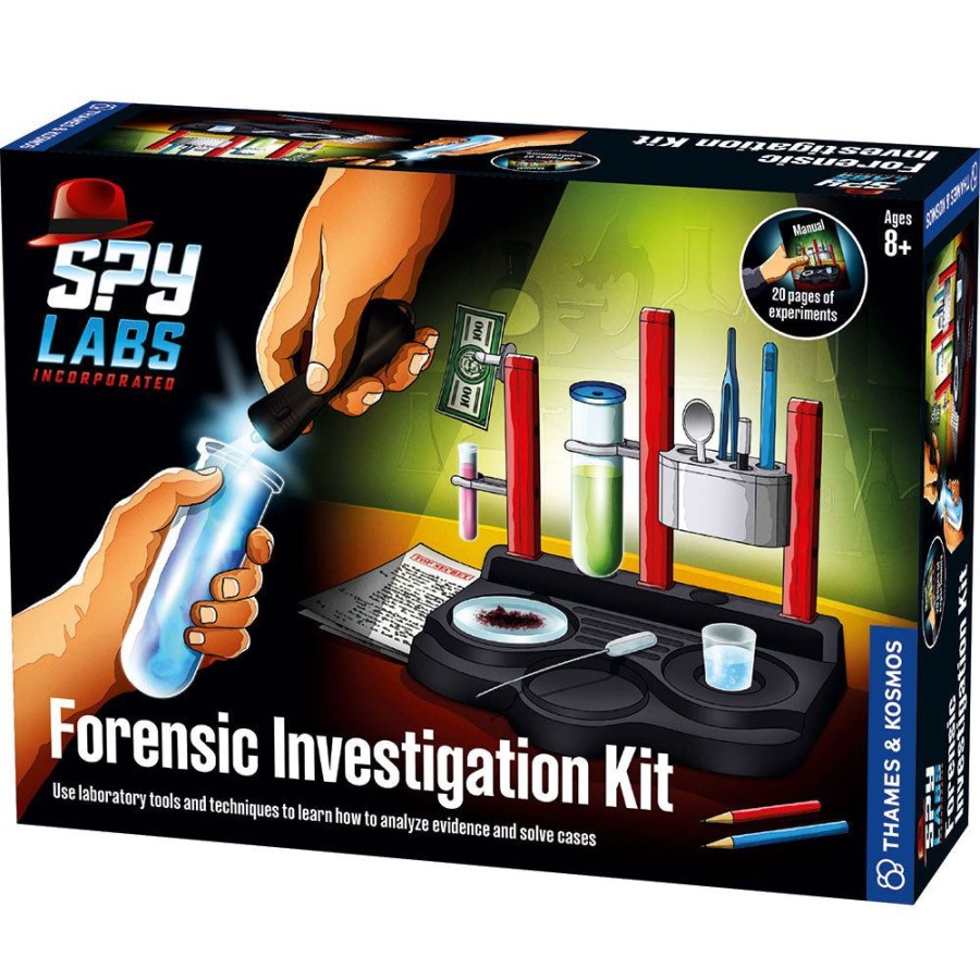 Science Toys & Kits Thames & Kosmos | Spy Labs: Forensic Investigation Kit