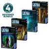 Board Games Thames & Kosmos | Exit: The Game, Beginner Bundle. Four-Pack: The Haunted Roller Coaster, The Sunken Treasure, The Mysterious Museum, And The House Of Riddles