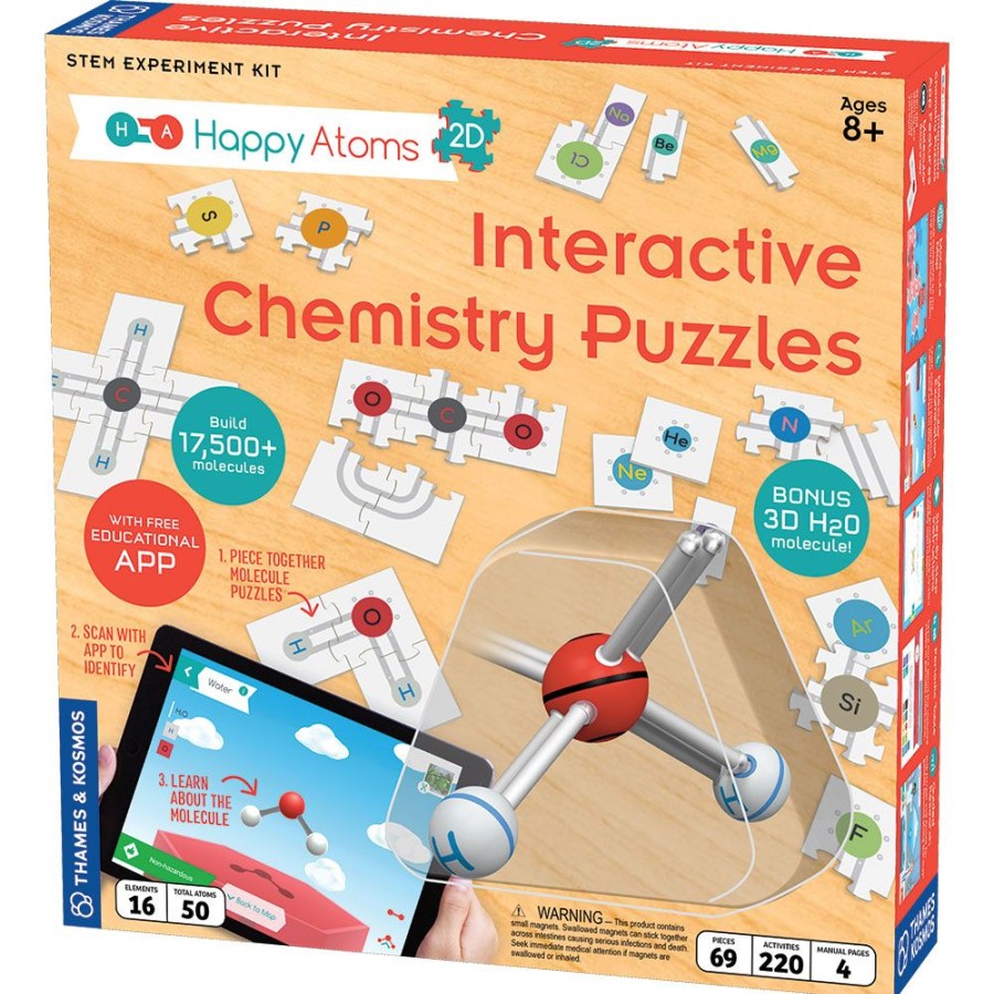 View More Thames & Kosmos | Happy Atoms 2D: Interactive Chemistry Puzzles