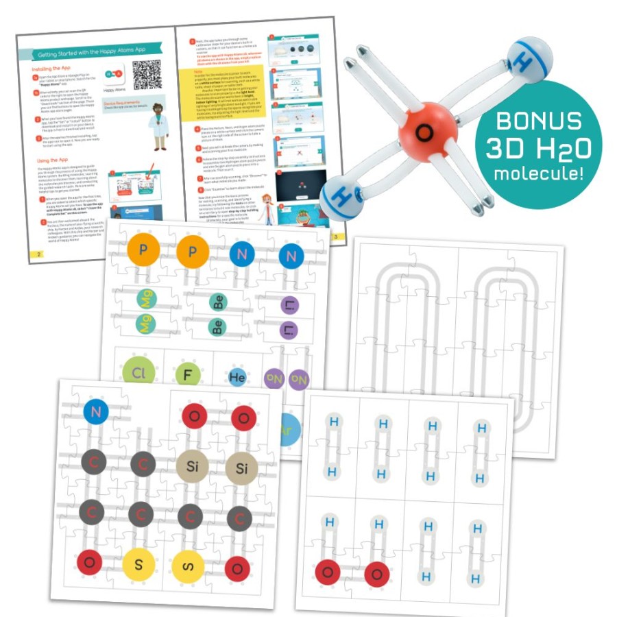 View More Thames & Kosmos | Happy Atoms 2D: Interactive Chemistry Puzzles