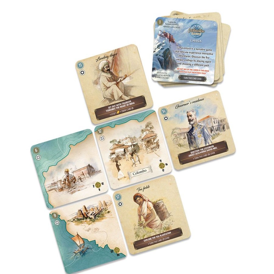 Board Games Thames & Kosmos | Cartaventura: Lhasa