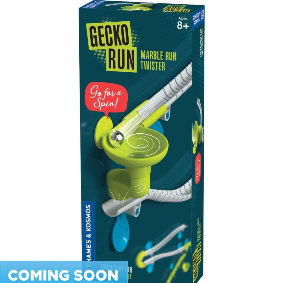 View More Thames & Kosmos | Gecko Run: Marble Run Twister Expansion Pack - Coming Februaray 2024