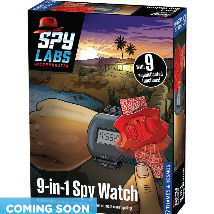 Spy Labs Inc Thames & Kosmos | Spy Labs: 9-In-1 Spy Watch - Coming Summer 2024