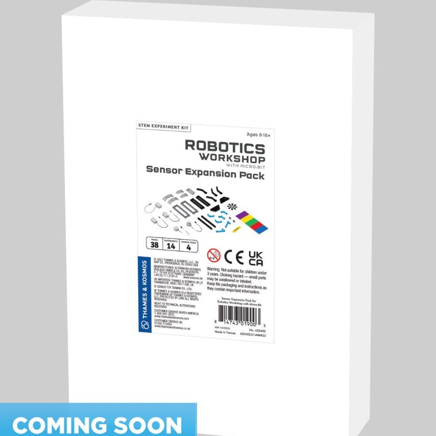 Science Toys & Kits Thames & Kosmos | Sensor Expansion Pack For Robotics Workshop With Micro:Bit - Coming Summer 2024