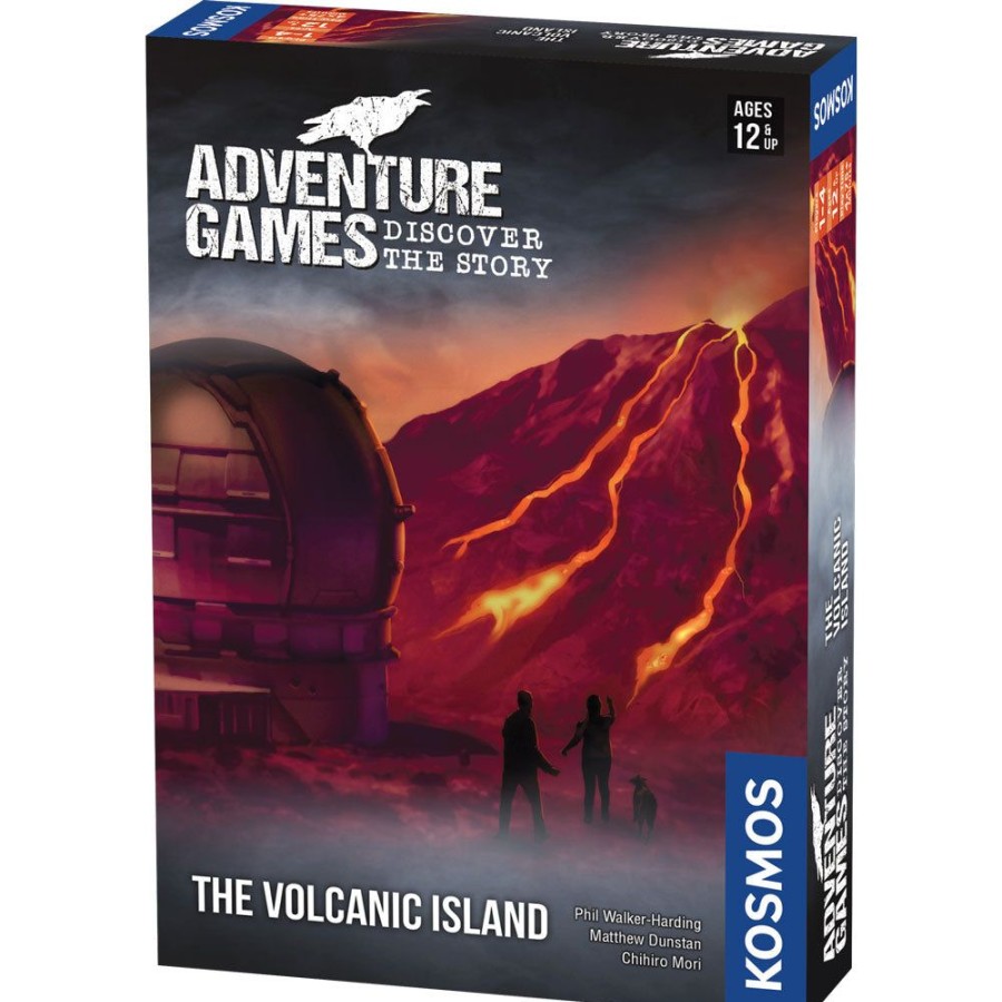 Board Games Thames & Kosmos | Adventure Games: The Volcanic Island