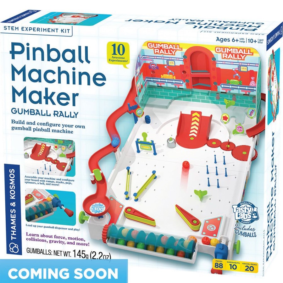 View More Thames & Kosmos | Pinball Machine Maker: Gumball Rally - Coming Summer 2024