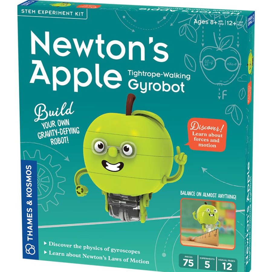 New Arrivals Thames & Kosmos | Newton'S Apple: Tightrope-Walking Gyrobot