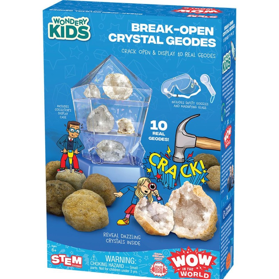 Science Toys & Kits Thames & Kosmos | Wow In The World: Break-Open Crystal Geodes - Coming In 2024