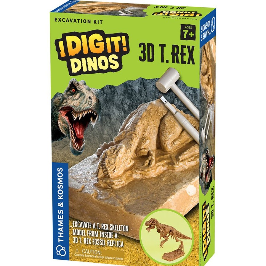 Science Toys & Kits Thames & Kosmos | I Dig It! Dinos - 3D T. Rex Excavation Kit