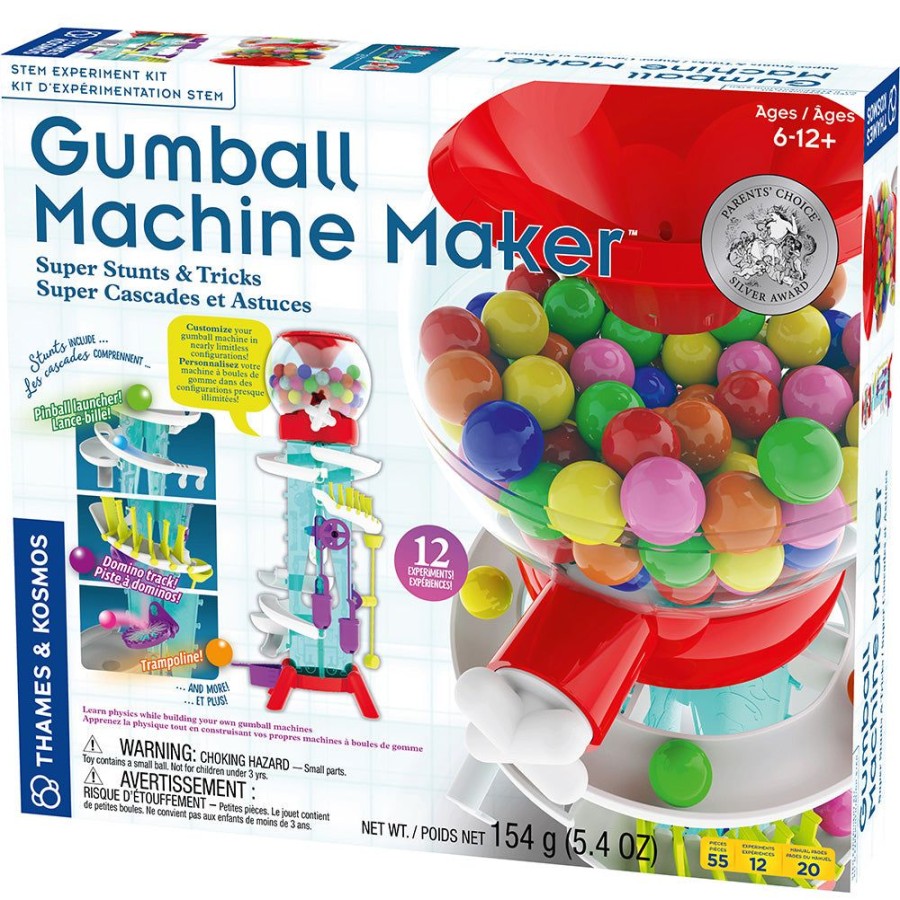 Science Toys & Kits Thames & Kosmos | Gumball Machine Maker - Super Stunts & Tricks 2L (En/Fr)