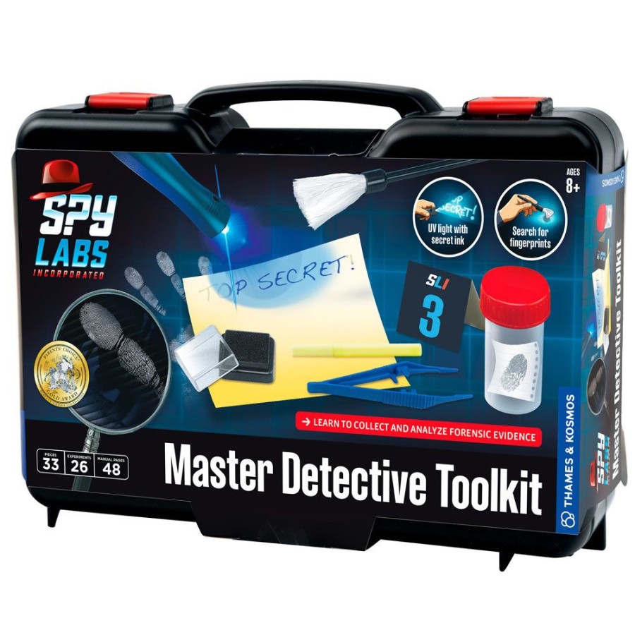 Science Toys & Kits Thames & Kosmos | Spy Labs: Master Detective Toolkit