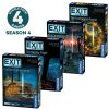 Gift Sets & Bundles Thames & Kosmos | Exit: The Game, Season 4. Four-Pack: Theft On The Mississippi, The Stormy Flight, The Cemetery Of The Knight, And The Enchanted Forest