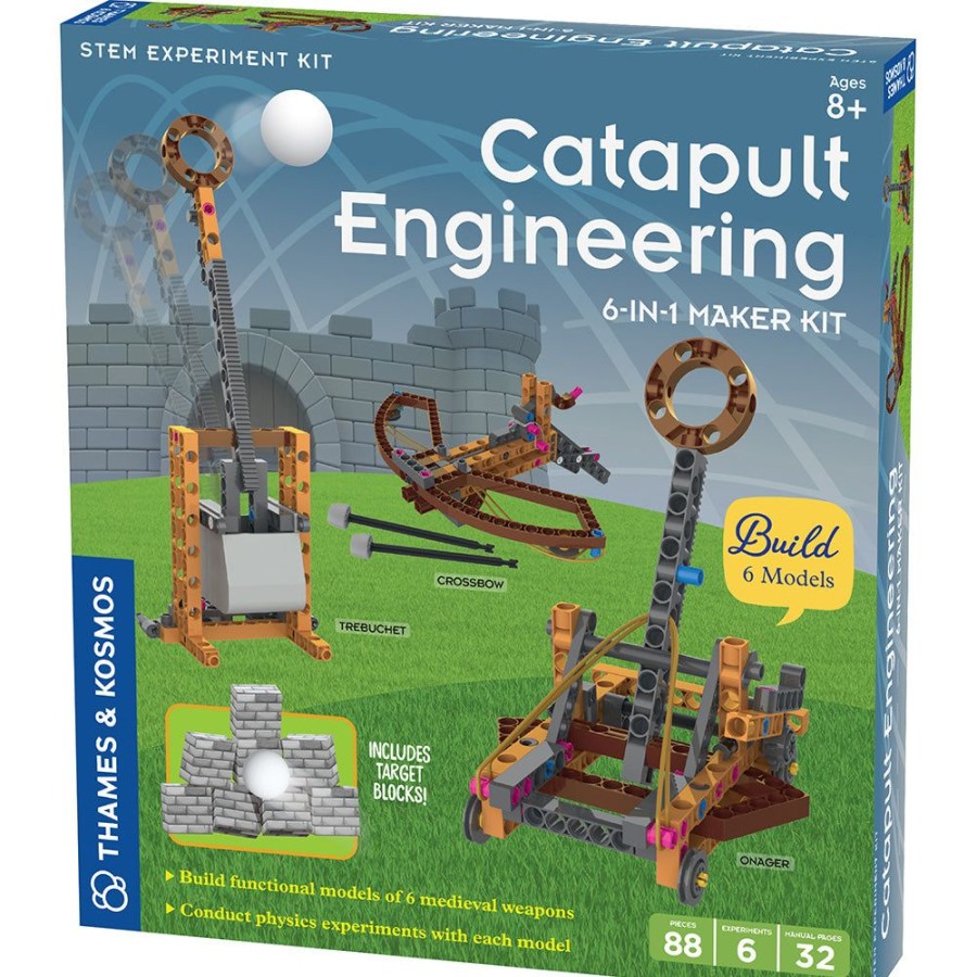 View More Thames & Kosmos | Catapult Engineering: 6-In-1 Maker Kit - Coming Spring 2024