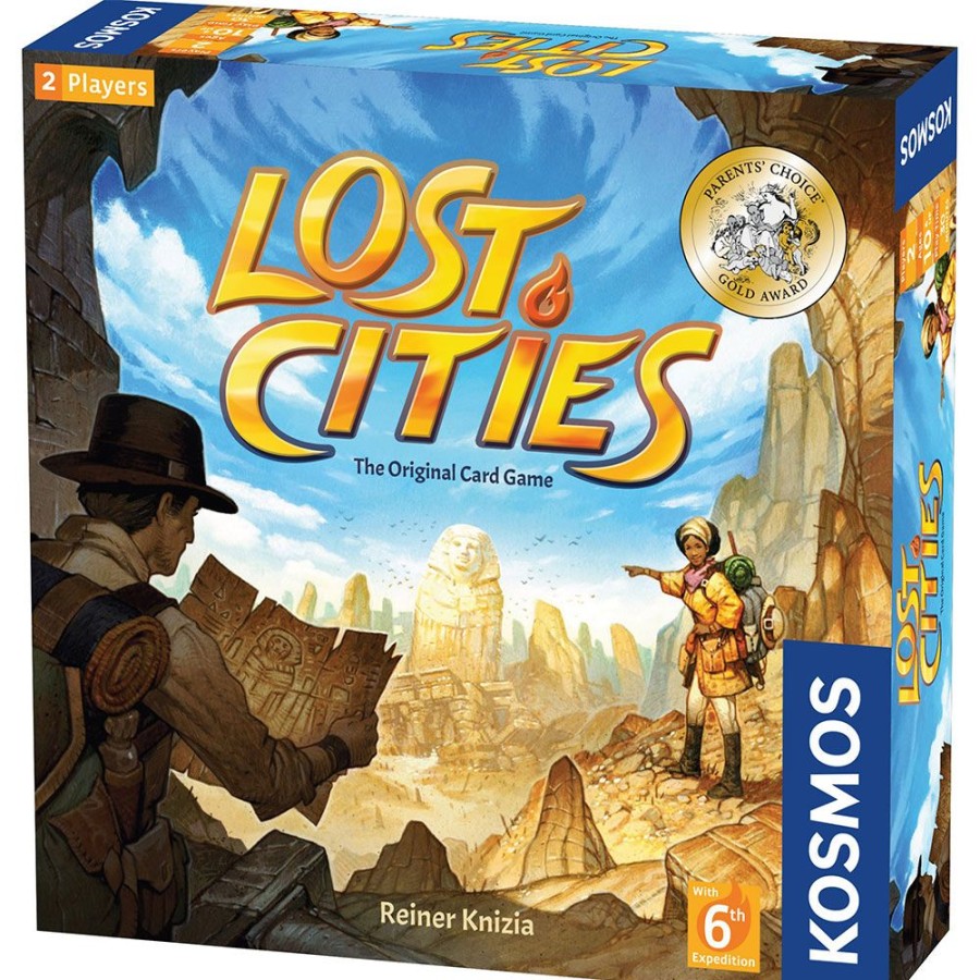 Board Games Thames & Kosmos | Lost Cities - Card Game - With 6Th Expedition