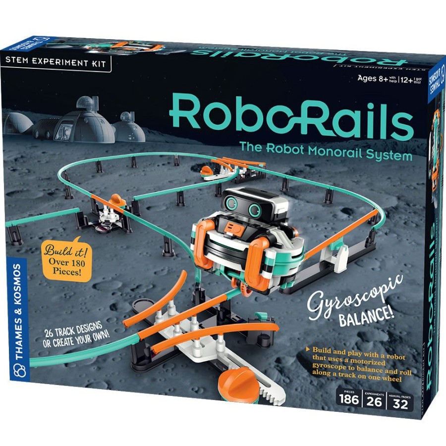 Science Toys & Kits Thames & Kosmos | Roborails: The Robot Monorail System - Coming Spring 2024