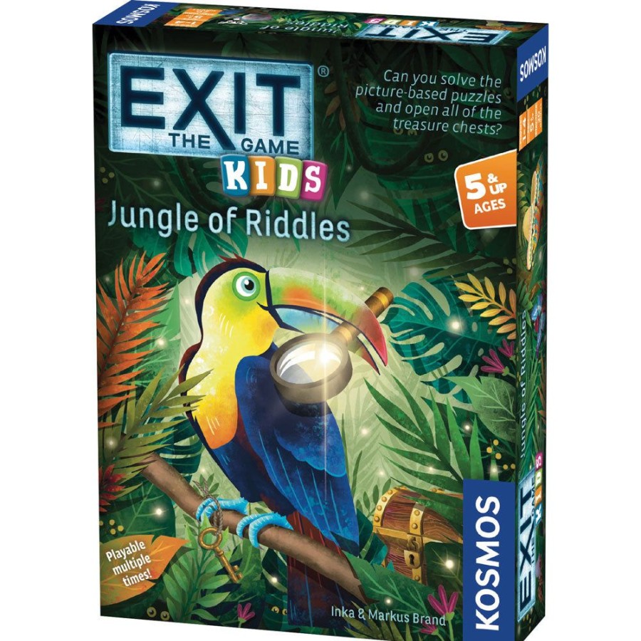 New Arrivals Thames & Kosmos | Exit: The Game - Kids - Jungle Of Riddles