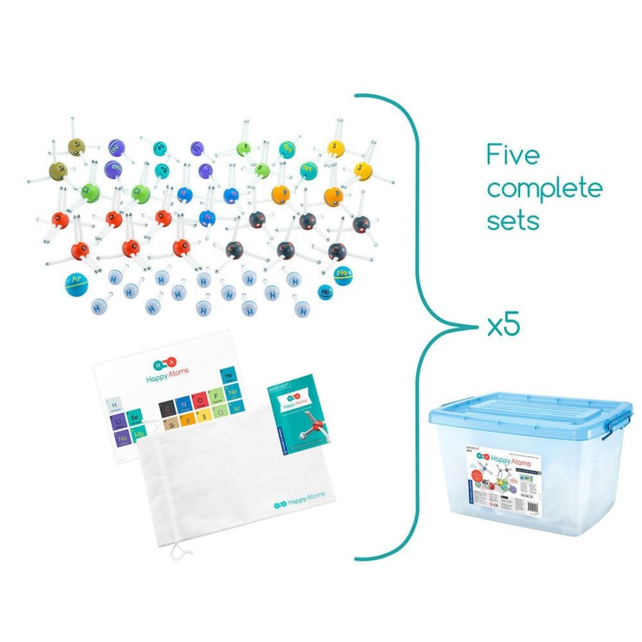 Gift Sets & Bundles Thames & Kosmos | Happy Atoms Educator'S Bundle & Classroom Kit (250 Atoms)