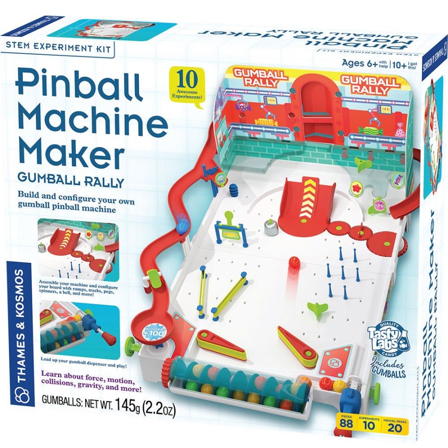 Science Toys & Kits Thames & Kosmos | Pinball Machine Maker: Gumball Rally - Coming Summer 2024