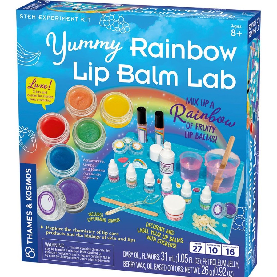 Science Toys & Kits Thames & Kosmos | Yummy Rainbow Lip Balm Lab