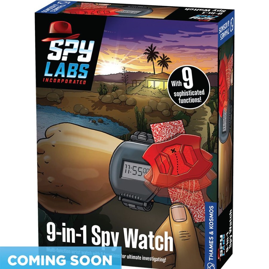 View More Thames & Kosmos | Spy Labs: 9-In-1 Spy Watch - Coming Summer 2024