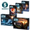 Gift Sets & Bundles Thames & Kosmos | Exit: The Game, Season 5 Bundle. Five-Pack: Gate Between Worlds, Cursed Labyrinth, Kidnapped In Fortune City, Sacred Temple, Deserted Lighthouse