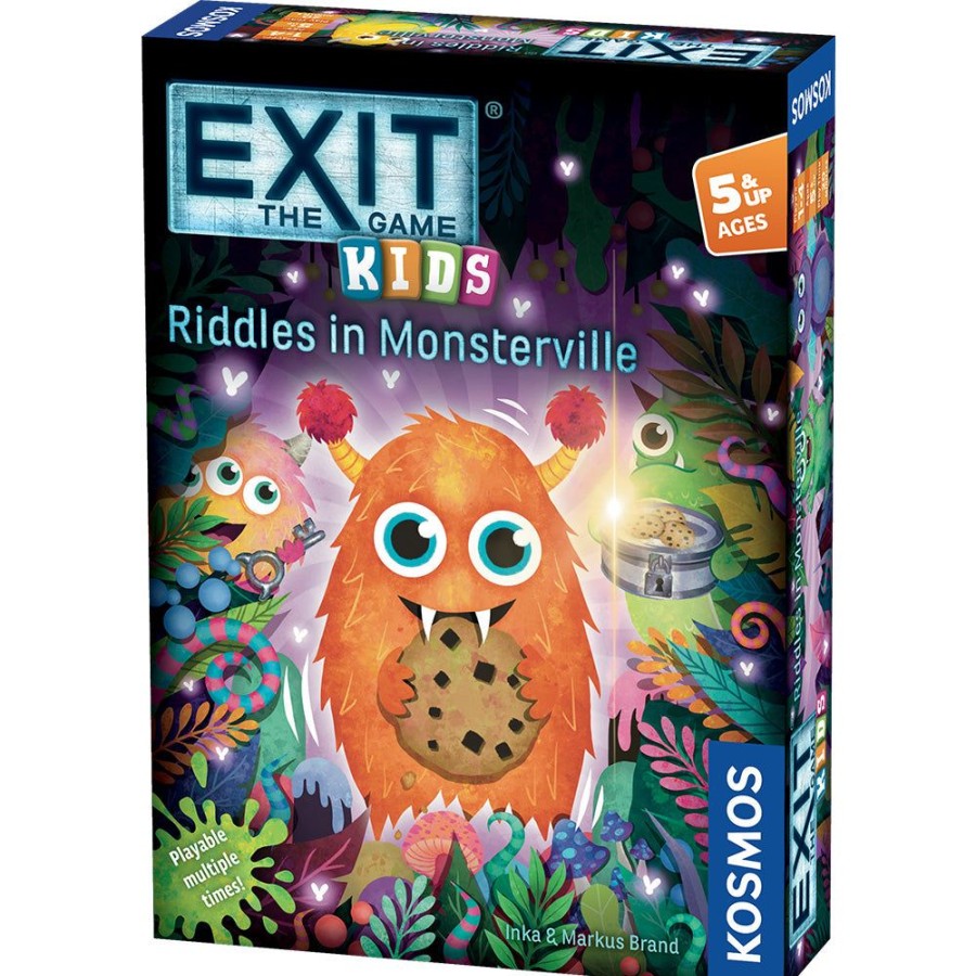 View More Thames & Kosmos | Exit: The Game - Kids - Riddles In Monsterville - Coming Summer 2024