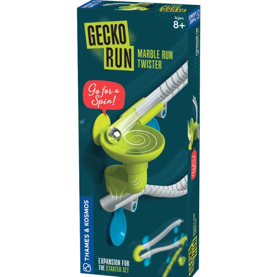 Gecko Run Thames & Kosmos | Gecko Run: Marble Run Twister Expansion Pack - Coming Februaray 2024