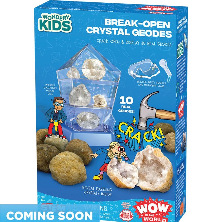 View More Thames & Kosmos | Wow In The World: Break-Open Crystal Geodes - Coming In 2024