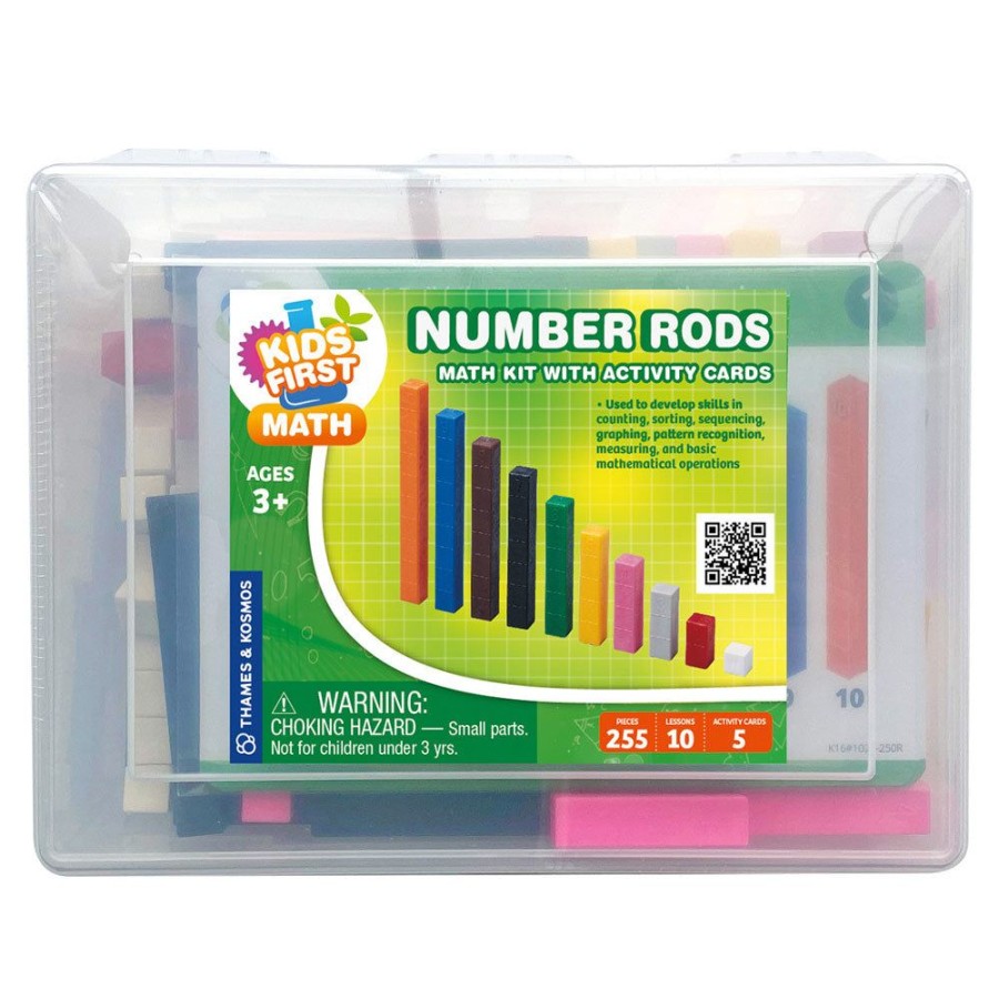 Science Toys & Kits Thames & Kosmos | Kids First Math: Number Rods Math Kit With Activity Cards