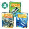 Science Toys & Kits Thames & Kosmos | Fun & Educational Engineering 3-Pack. Ultralight Airplanes, Rubber Band Racers, And Solar-Powered Rovers