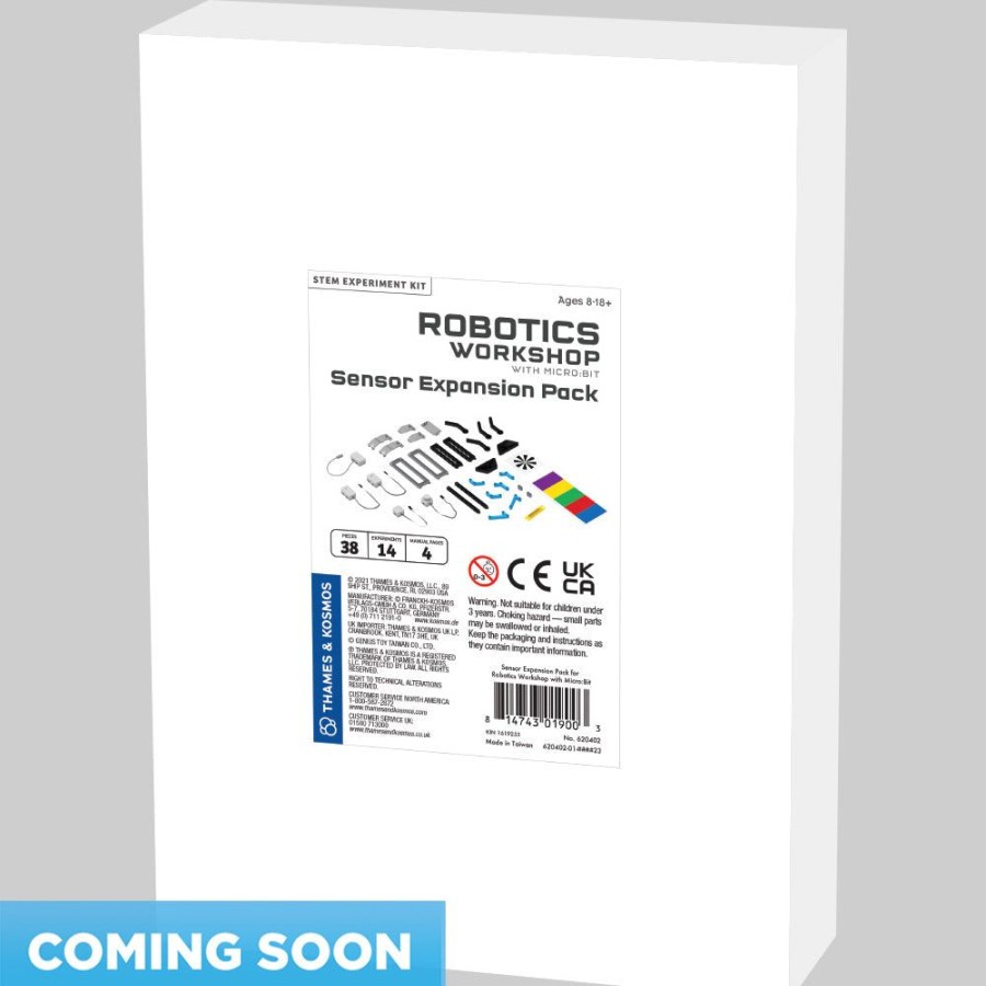 View More Thames & Kosmos | Sensor Expansion Pack For Robotics Workshop With Micro:Bit - Coming Summer 2024