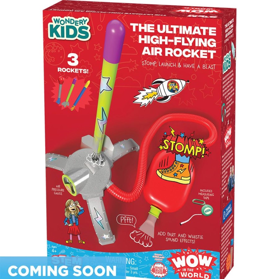 Science Toys & Kits Thames & Kosmos | Wow In The World: The Ultimate High-Flying Air Rocket - Coming In 2024