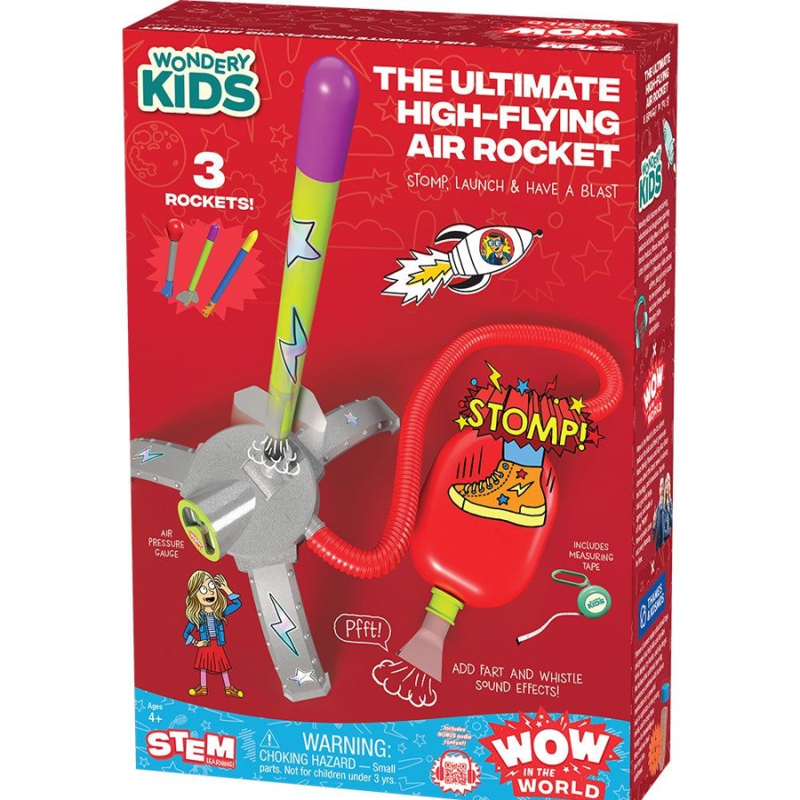 Science Toys & Kits Thames & Kosmos | Wow In The World: The Ultimate High-Flying Air Rocket - Coming In 2024