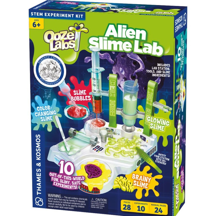 Science Toys & Kits Thames & Kosmos | Ooze Labs: Alien Slime Lab