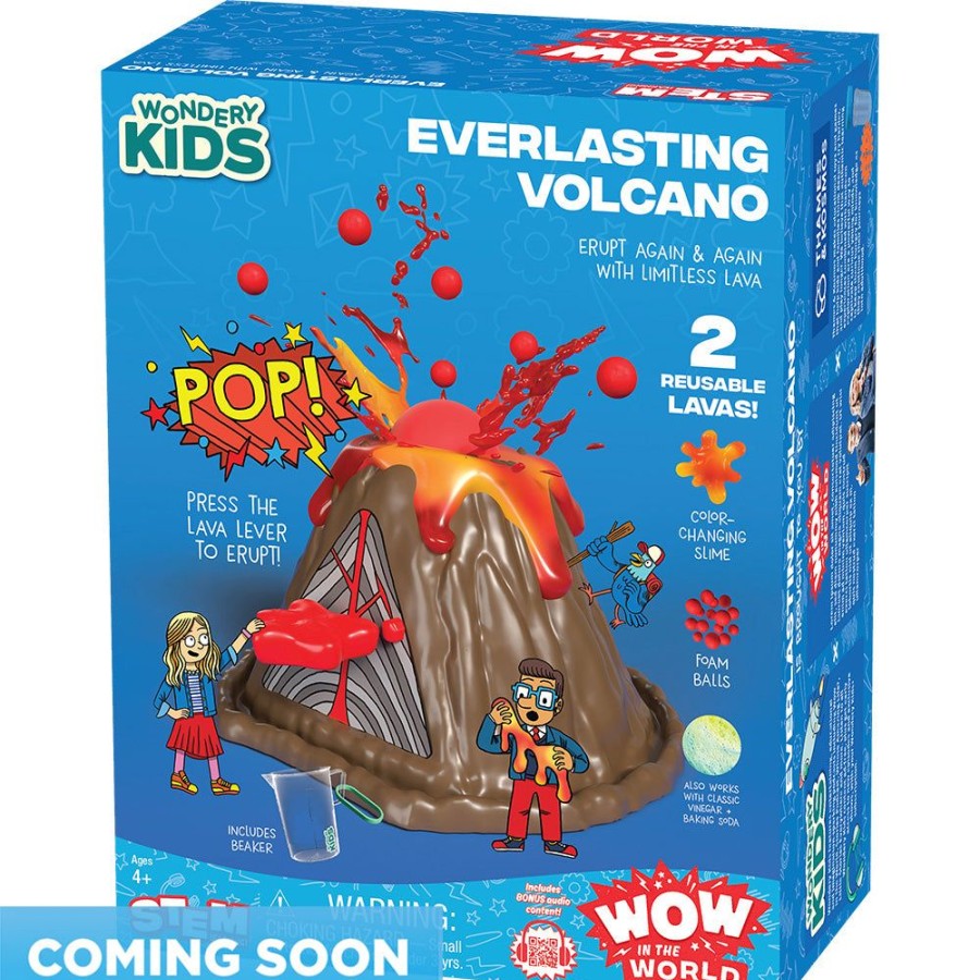 Science Toys & Kits Thames & Kosmos | Wow In The World: Everlasting Volcano - Coming In 2024