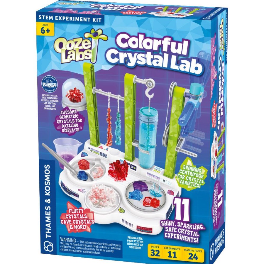 Science Toys & Kits Thames & Kosmos | Ooze Labs: Colorful Crystal Lab